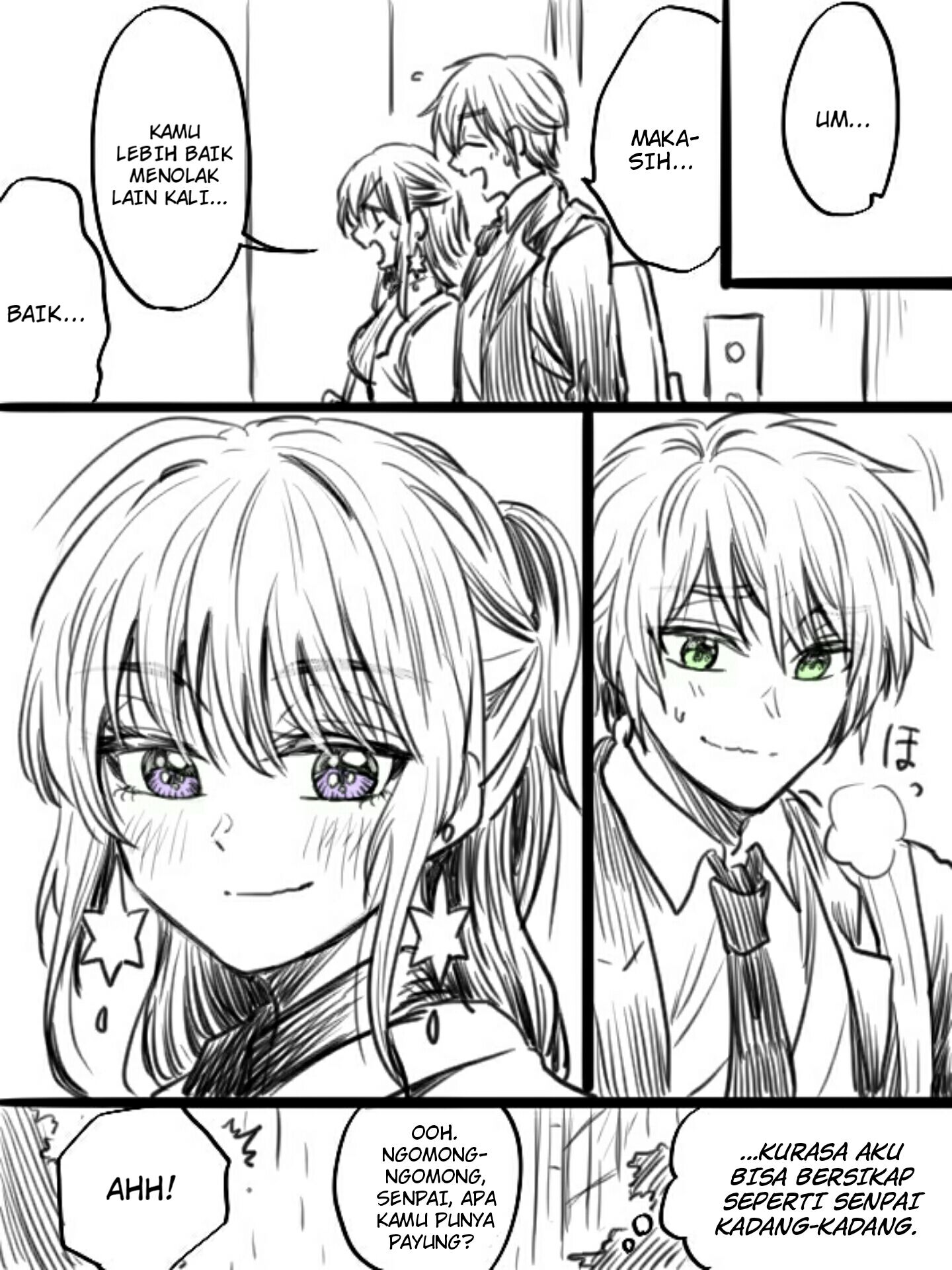 Awkward Senpai Chapter 32 Gambar 4